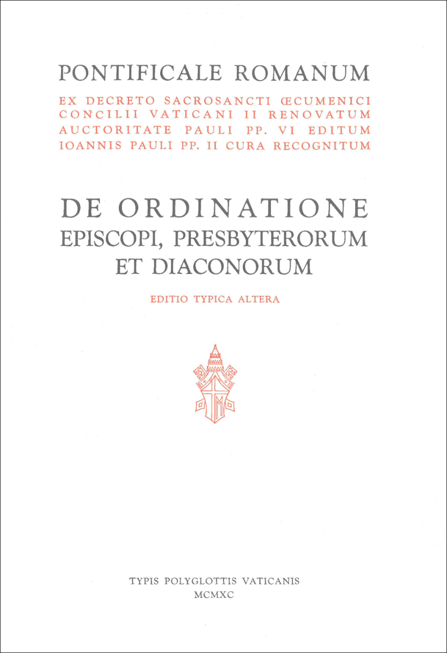 De Ordinatione Episcopi, Presbyterorum et Diaconorum