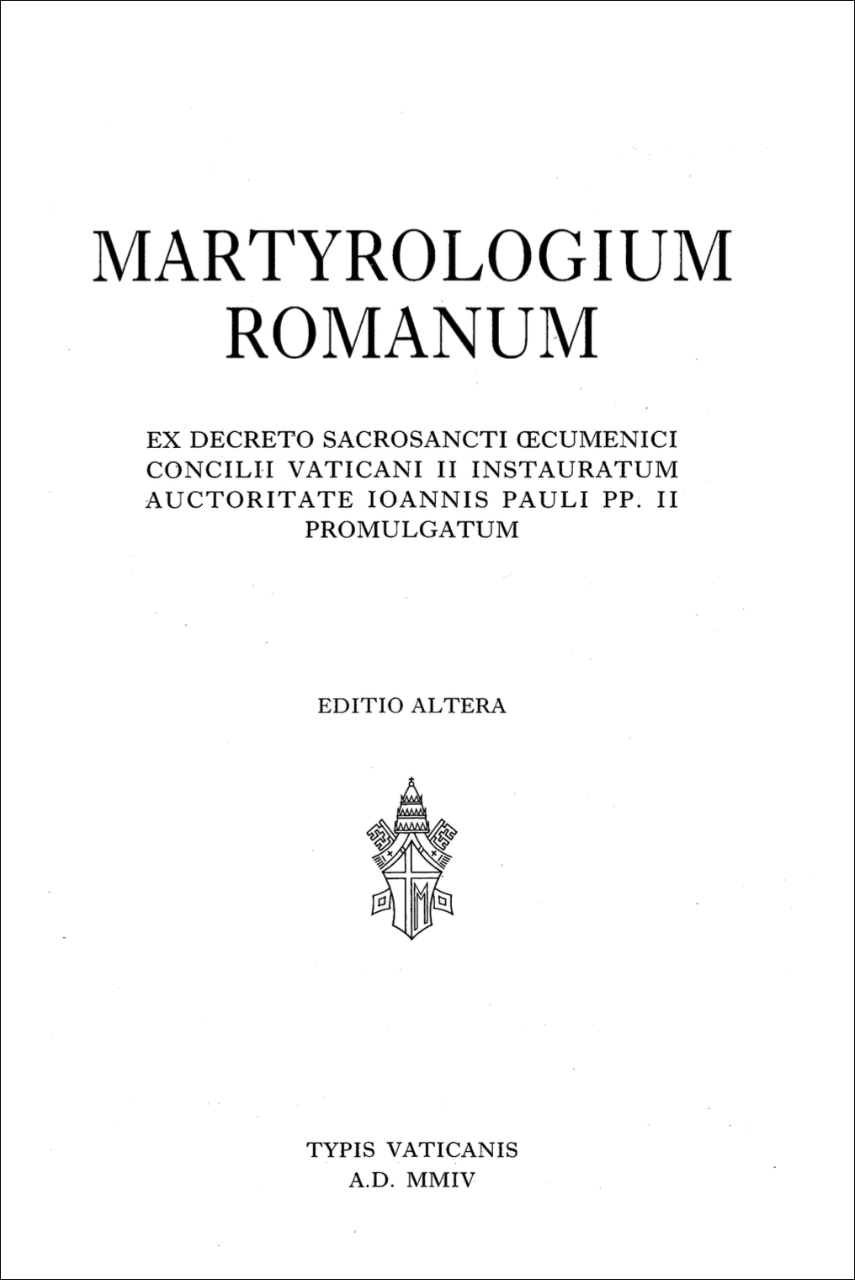 Martyrologium Romanum