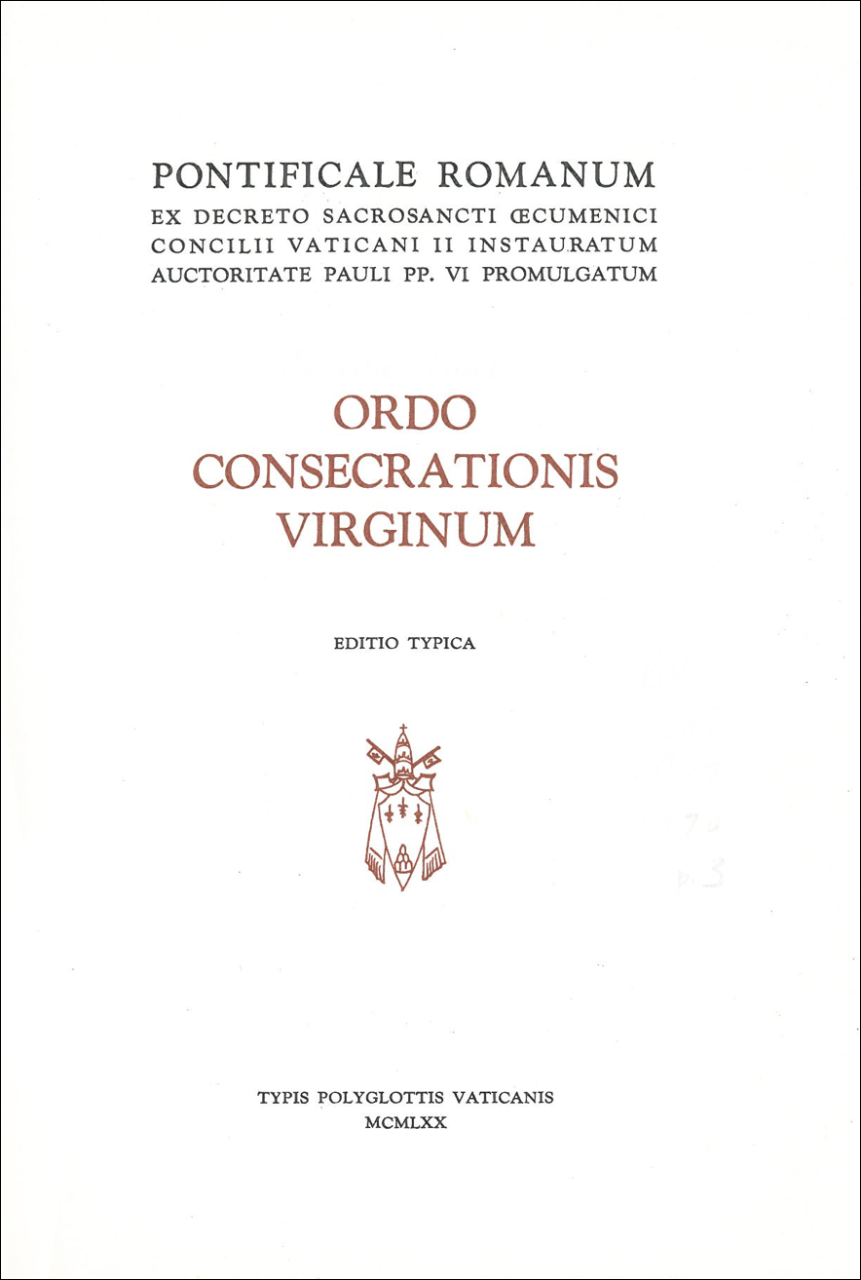 Ordo Consecrationis Virginum