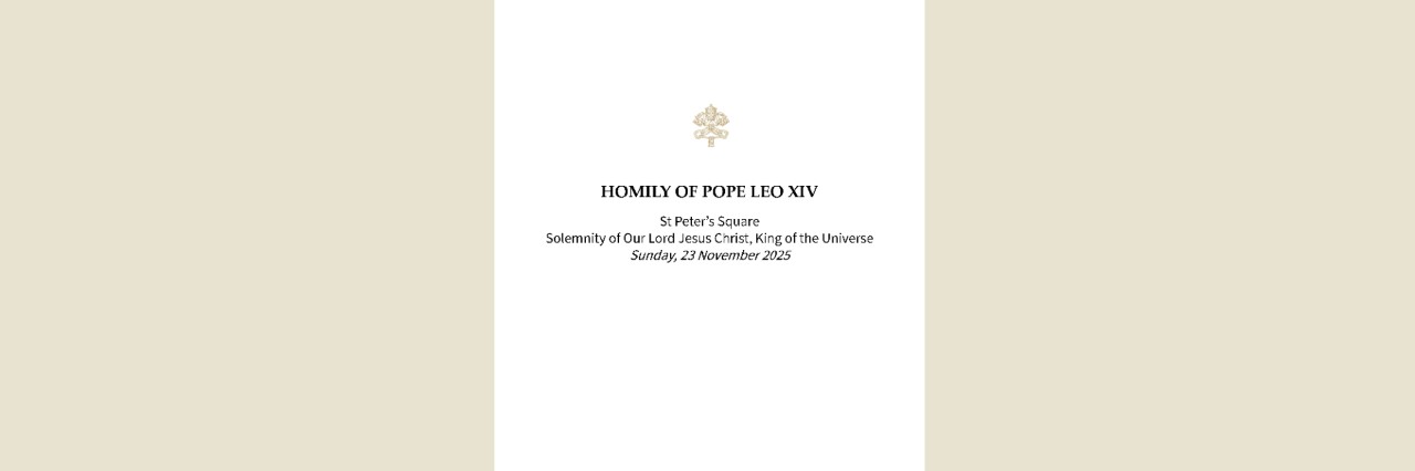Homily of Pope Leo XIV