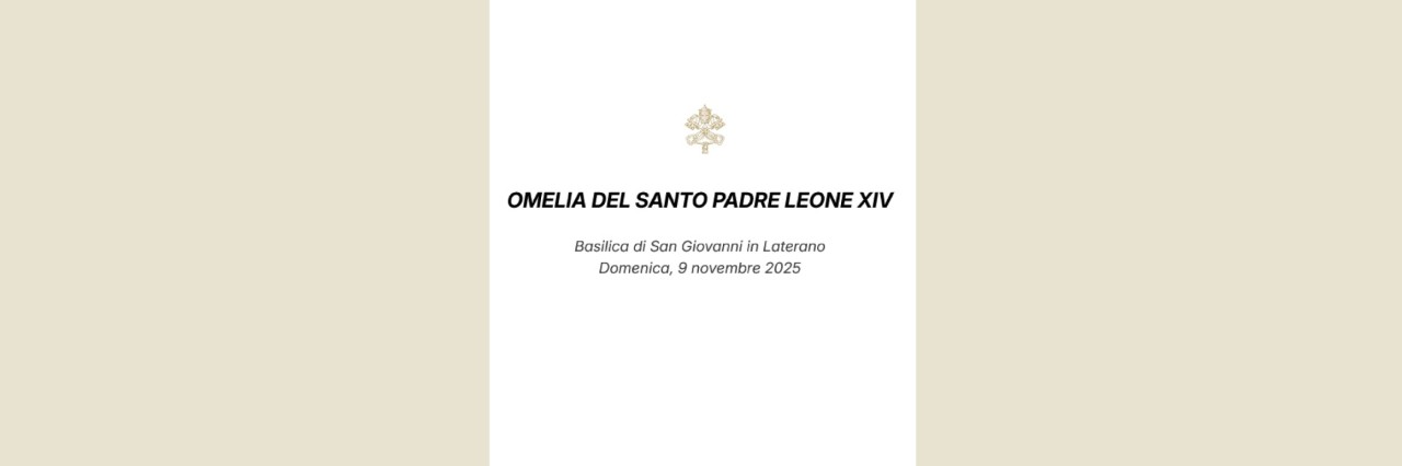 Omelia del Santo Padre Leone XIV