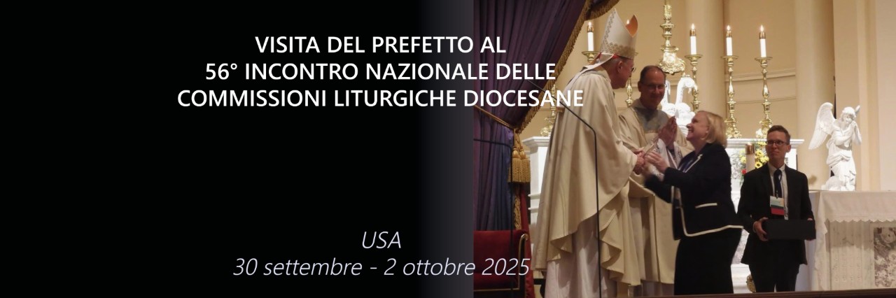 Visita del Prefetto al 56th Annual National Meeting of Diocesan Liturgical Commissions