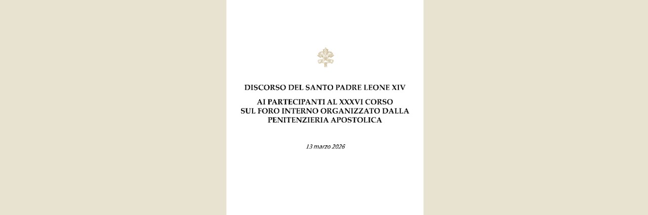 Discorso del Santo Padre ai partecipanti al XXXVI corso sul Foro Interno organizzato dalla Penitenzieria Apostolica