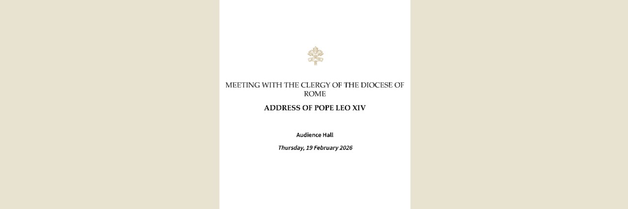 Meeting of the Holy Father withe the Clergy of the Diocese of Rome